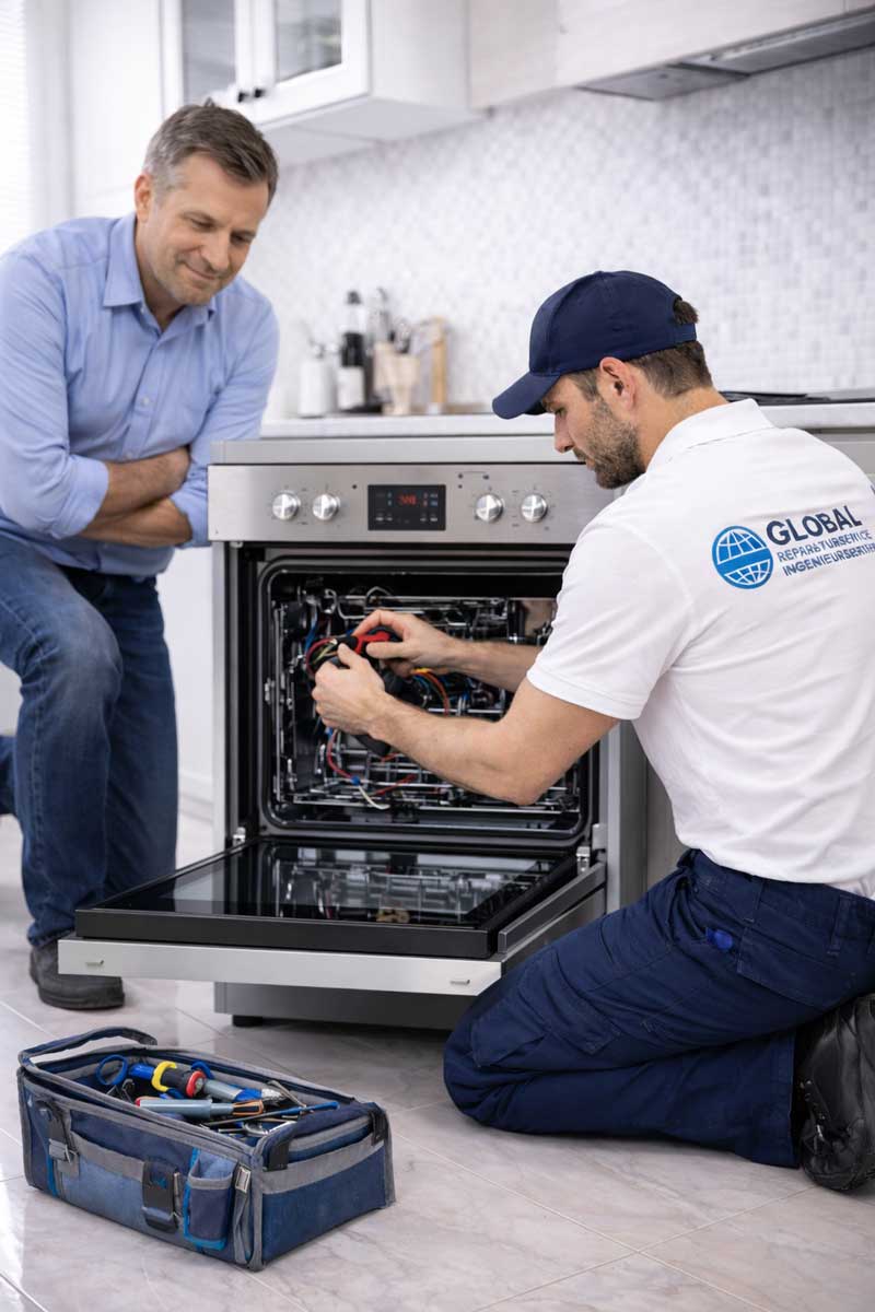 Elektroherd heizt nicht – Reparaturservice Berlin