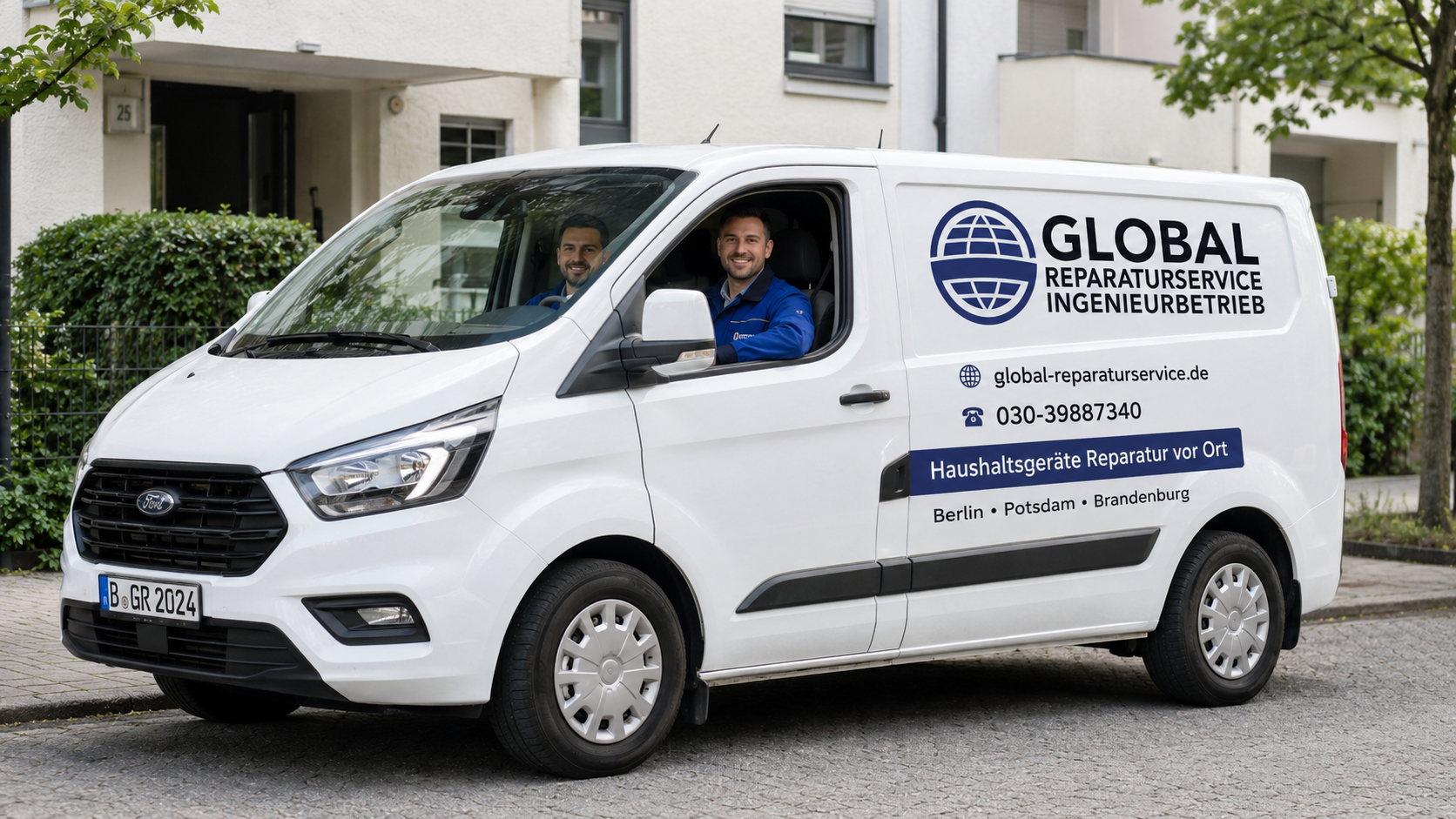 Haushaltsgeräte-Reparatur Servicefahrzeug-global