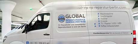 Techniker vom Global Reparaturservice bei der Haushaltsgeräte-Reparatur in Hennigsdorf (PLZ 16761)